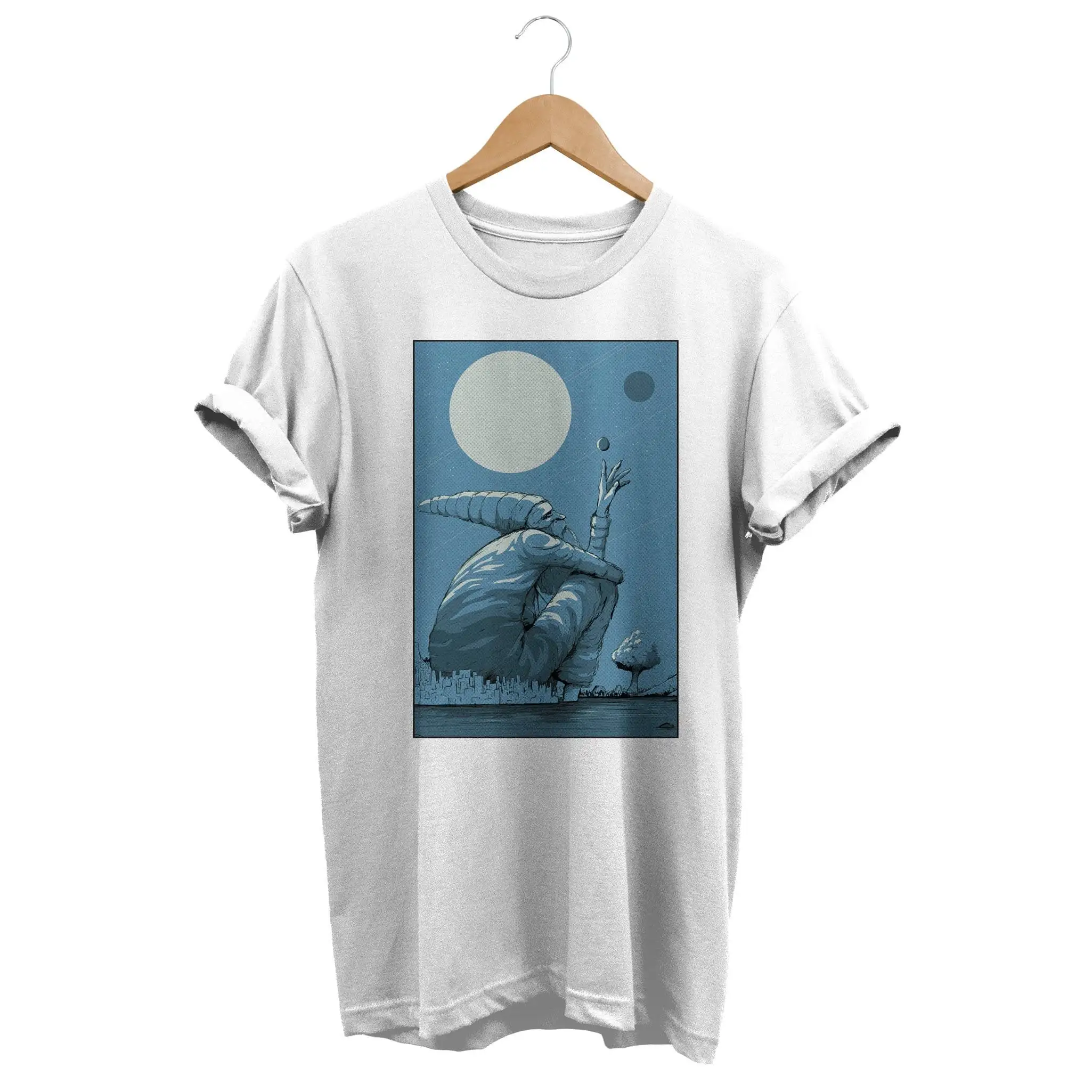 Gnome Moon T Shirt Cottagecore Soft Grunge Apparel Goblincore Clothes Edgy Clothing Naturecore Outfit Fairycore