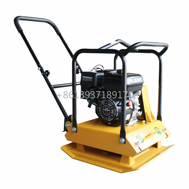 Sand Road Compactor Gasoline Diesel Electric Honda Engine GX160 Vibratory Concrete Earth Compactor Reversible Plate Compactor