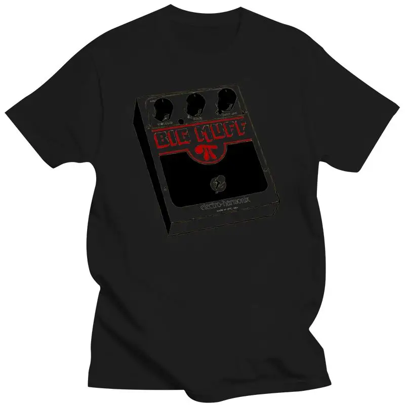 Guitar Pedal Effect Big Muff Shoegaze - SCREEN PRINTED T-SHIRT Men T Shirt