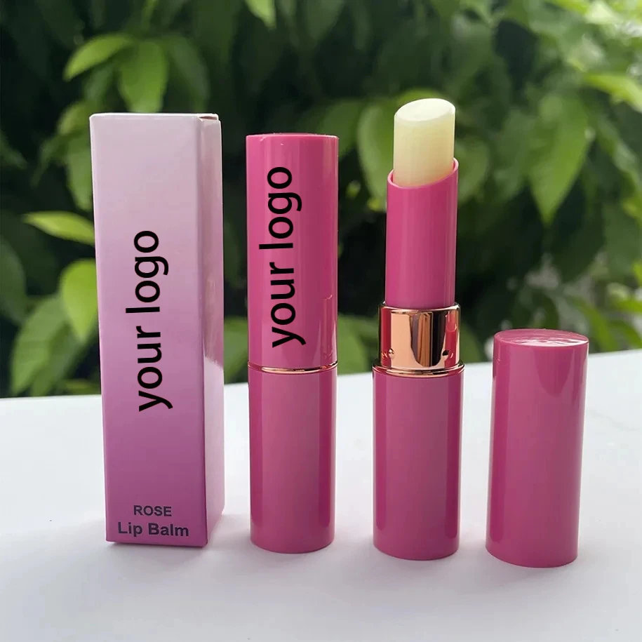 Long Lasting Moisturizing Nourishing Plant Extract Lip Balm Private Label Custom Logo Vegan Makeup Wholesale