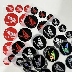 Honda Motorcycle 3D Car Logo Reflective Waterproof Suitable for โCBR CTX Moto Racing Car Decorative Soft Adhesive Sticker