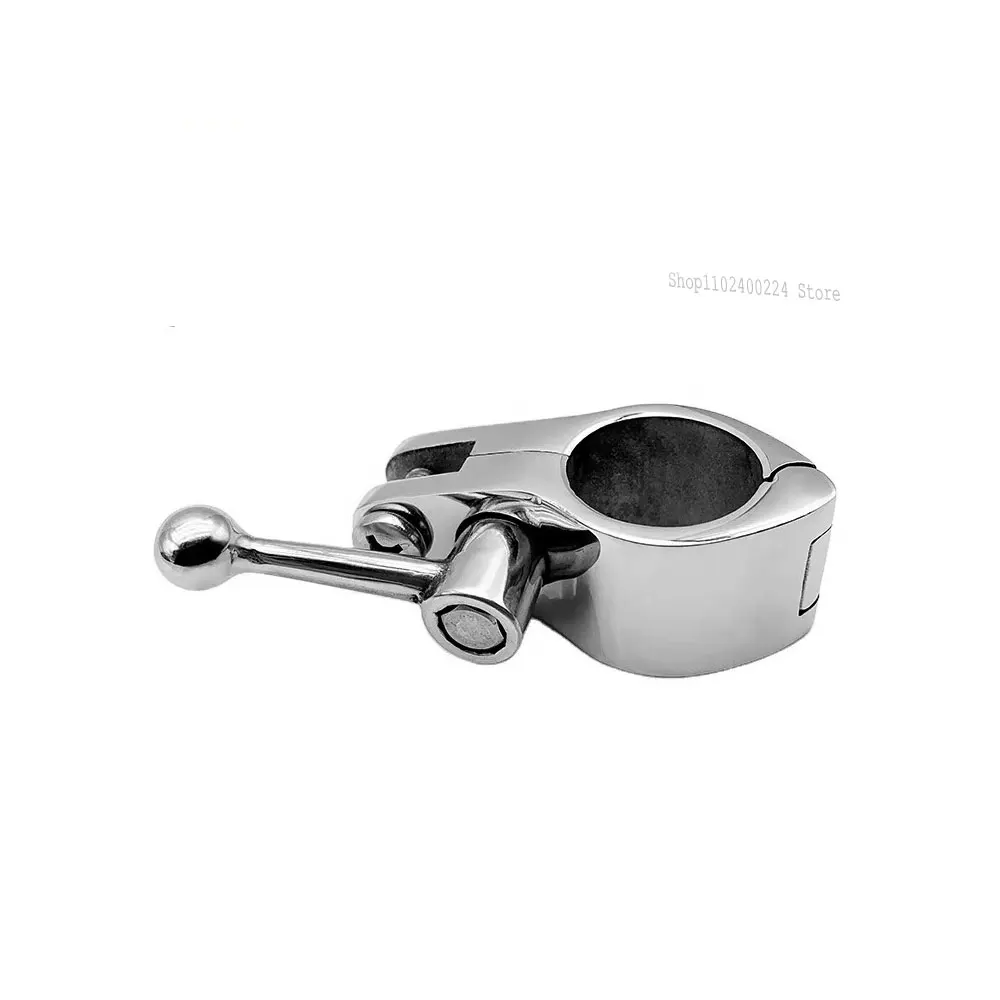 

New 22mm 25mm Stainless Steel 316 Fitting Boat Bimini Top Hinged Jaw Slide Easy Install Marine Hardware