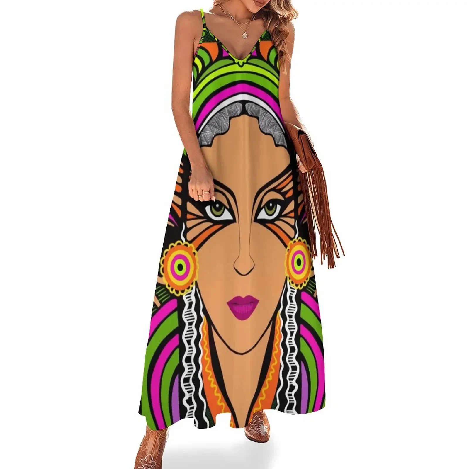 

The Witch of Babylon Sleeveless Dress Women's evening dress dress summer elegant chic women dresses promotion
