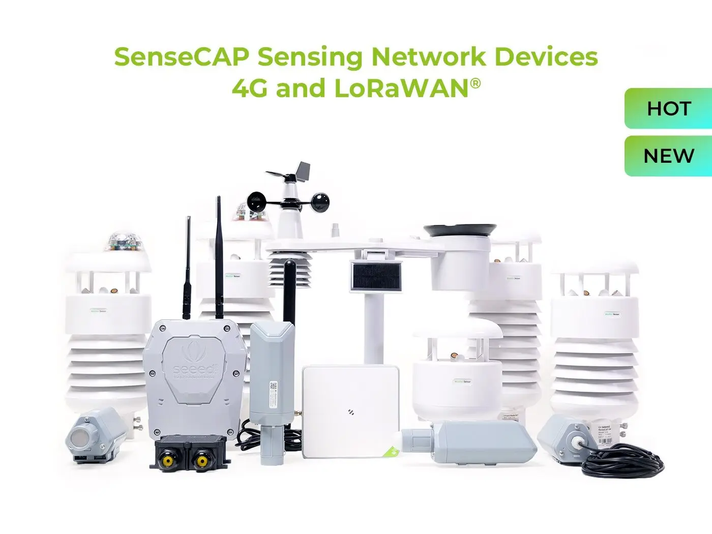 SenseCAP IoT LoRaWAN® Solution Demo Kit : Comprehensive Remote Data Acquisition and Communication Solution