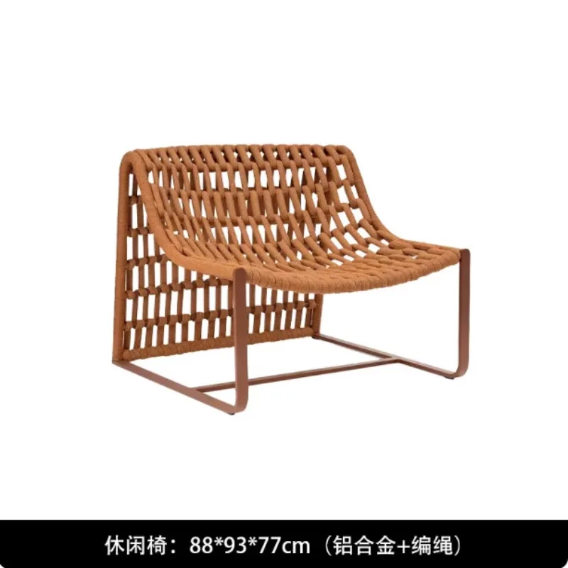 Bed and breakfast sofa leisure balcony rattan chair coffee table combination y