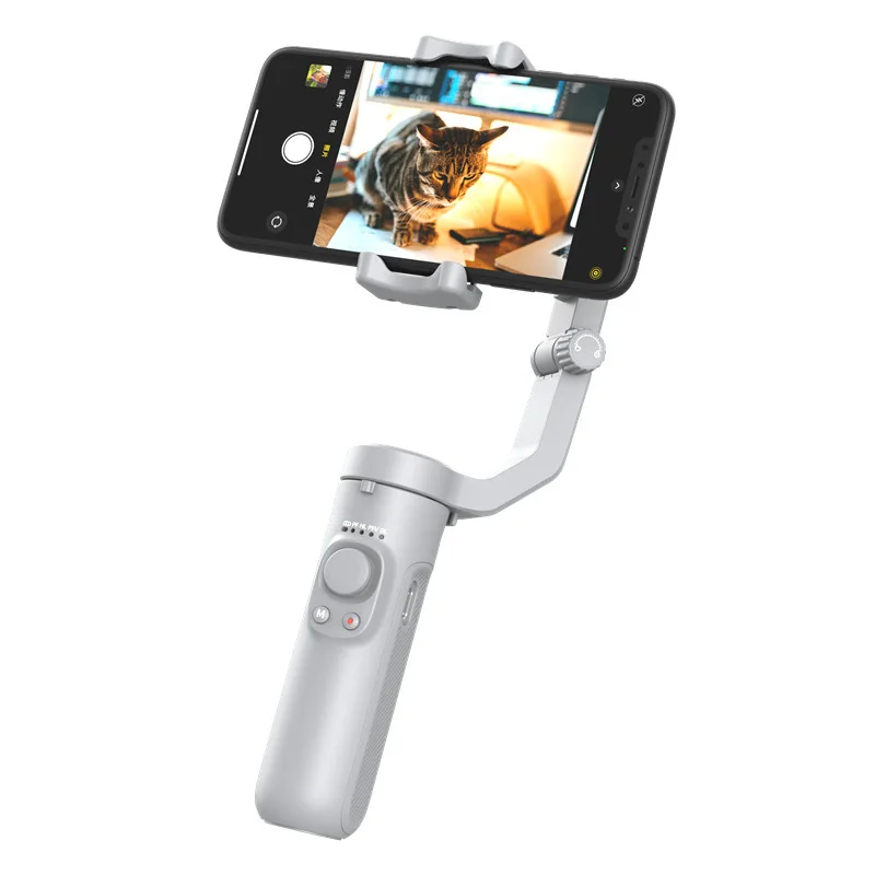 Smartphone Foldable Handheld Phone Video Record Vlog Anti-Shake Portable 3-Axis Gimbal Stabilizer