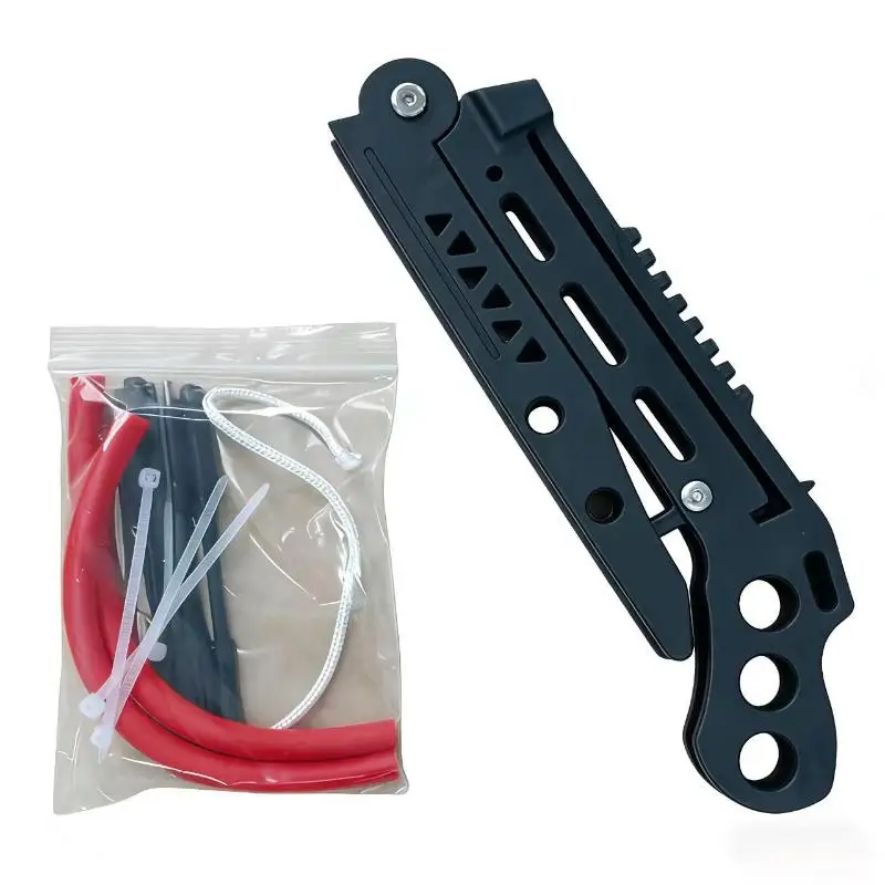 DIY Outdoor Plastic Boys Toy Slingshot And Knife 3D Printed Fibone Brie Slingshot Toy Traditional  Game view 3