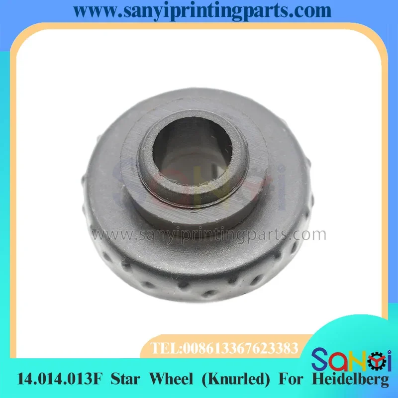 Rueda de estrella 14.014.013F (Knurled) de la mejor calidad, polea de 30x10x18mm para piezas de máquina de impresión Heidelberg PM74 SM102 KORD MO
