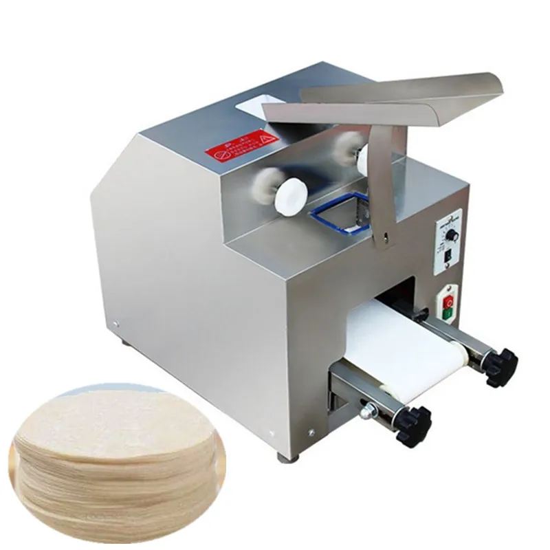 

Automatic wonton samosaroti wonton and dumpling skin maker spring roll packing machine for home use