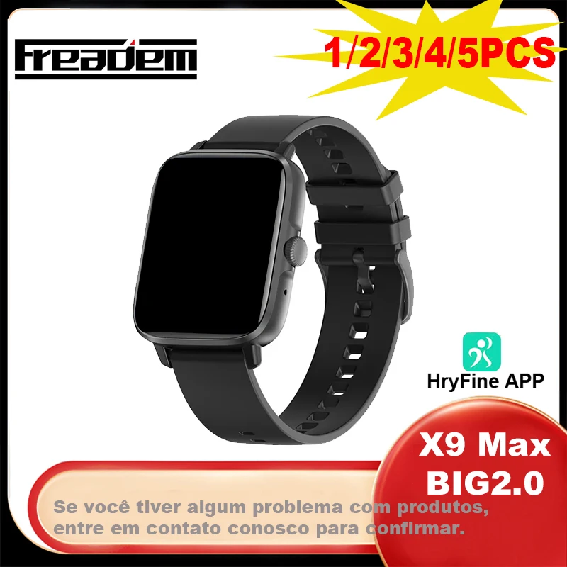 X9 MAX Big 2.0  Smart Watch Women Men 45mm Wireless Charge BT Call Message Reminder DIY Watch Faces Smart Watch 2023 2024