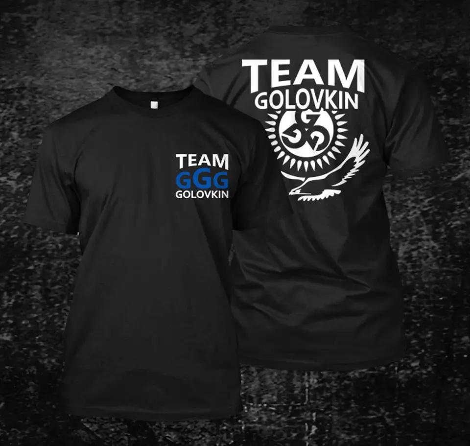 ボクシング　ゴロフキン　t シャツ GGG ゲンナディ・ゴロフキントームボクシンガー Tシャツクール