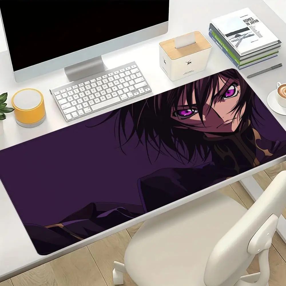 

Расширенный коврик для компьютерной мыши с аниме-кодом, игровые аксессуары, настольный коврик, коврик для компьютерного стола, коврик для мыши XXL, коврик для мыши, коврик для мыши