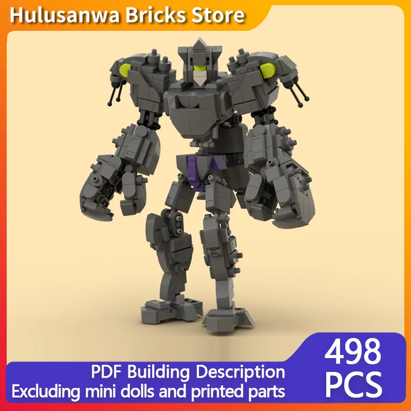 

Популярная киномодель MOC, строительные кирпичи, классическая боевая меха, модульная технология, подарки, праздник, сборка, детские игрушки, костюм