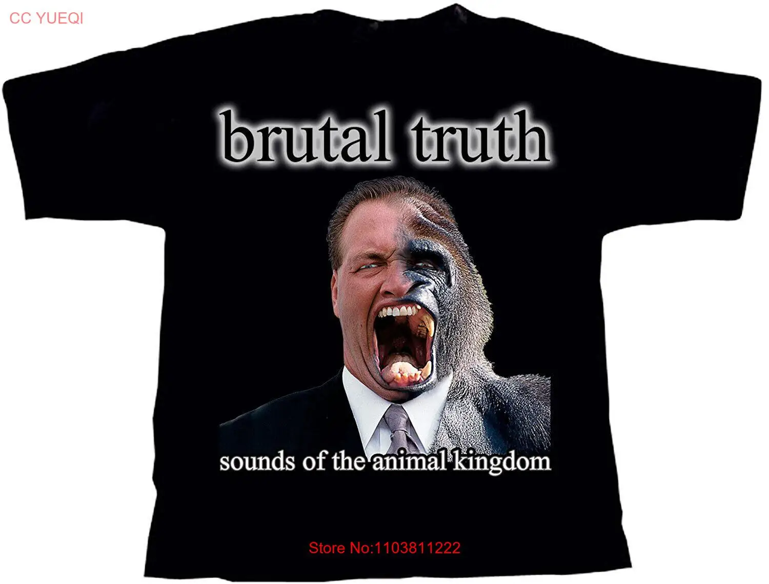 Brutal Truth Band T-shirt Black Unisex All Sizes Shirt Fan TA5685