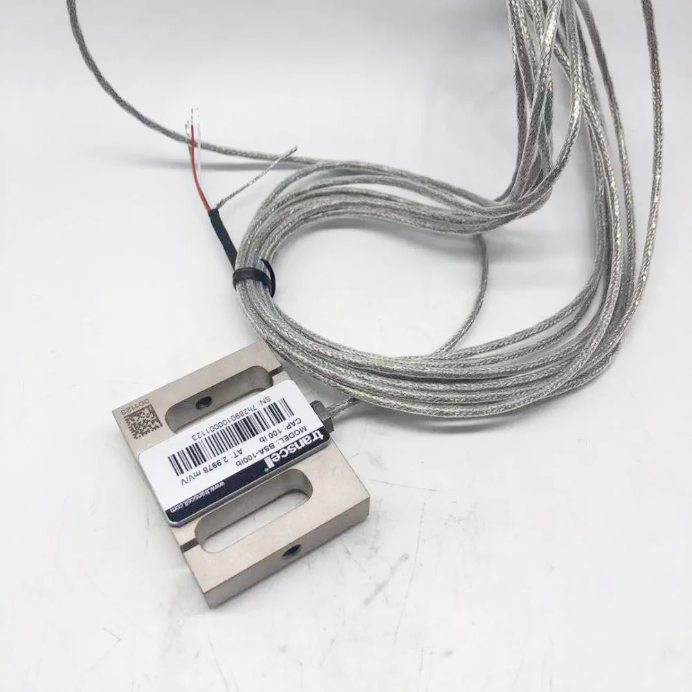 Load Cell BSA 100 Capacity100 LB AT 3.0462 MV/V Mengukur Sensor Berat Dengan Harga Bagus Bellow Sensor
