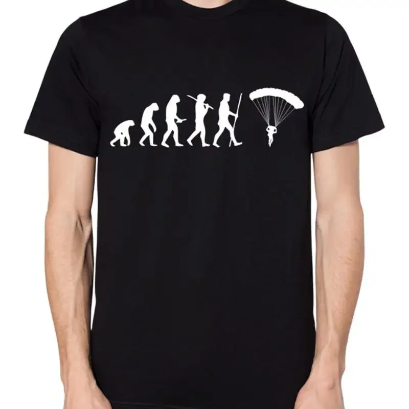 Parachuting Evolution T Shirt