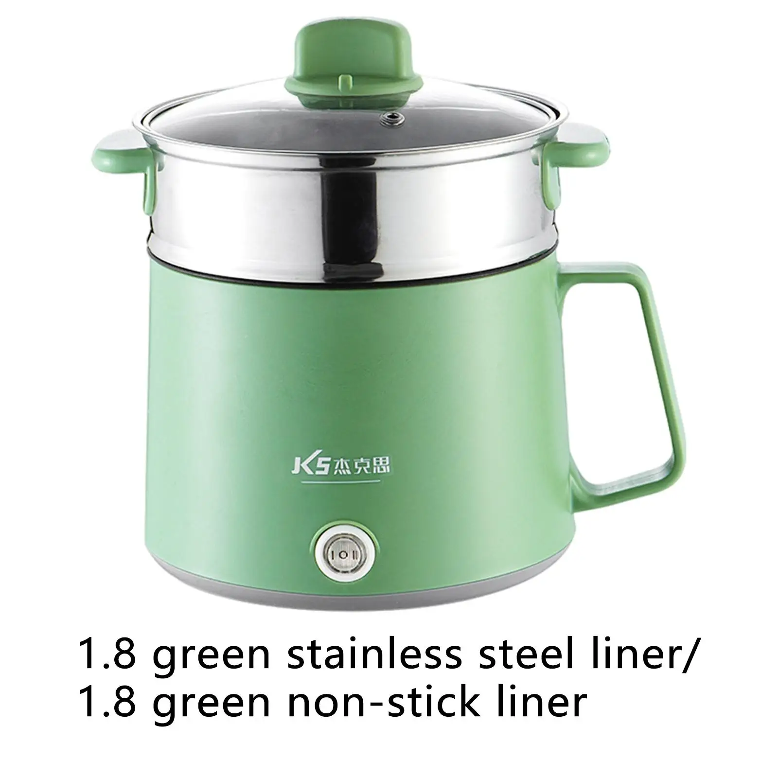 Mini parowiec Mini kuchenka do ryżu do smażenia, gotowania, duszenia i smażenia 1-2 osób