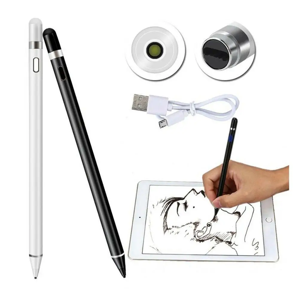 Stylus Pen for IPad A16 11th Gen Samsung Galaxy Tab S10 S9 A9+ Honor Pad 9 Android IOS Tablet No Bluetooth Magnetic Touch Pencil