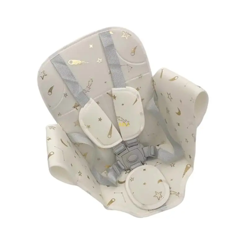 Comfortable Baby Strollers Cushion Five-Point Harness Breathable Pad
