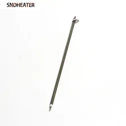 SNDHEATER 110V 220V Oven Heating Element 6.6mm*438/443/448/453/458mm 304SUS Electric Heater Tube Power 400/430W Air Heater 2pcs