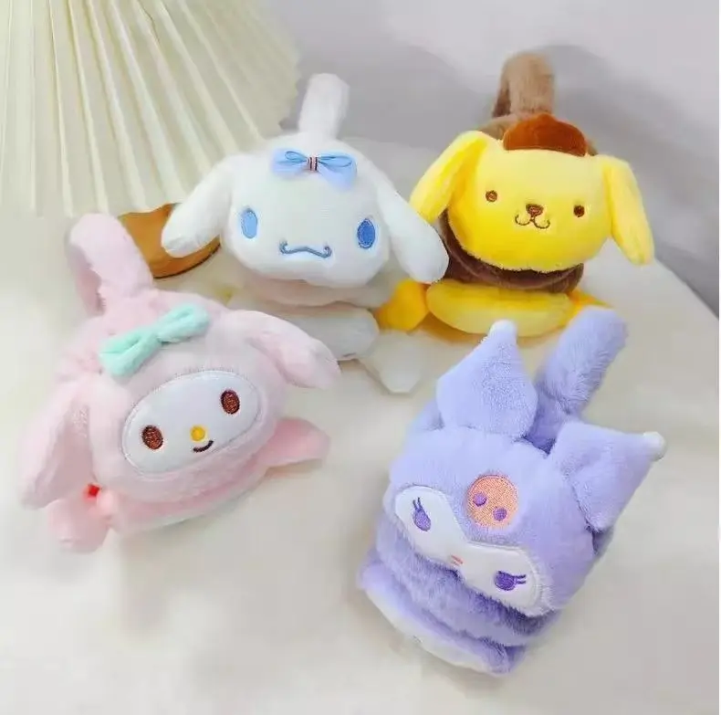 Miniso Sanrio ear cups keep warm and cute anti-freeze Melody Kulomi ear cups plush high-value Kulomi ear cups