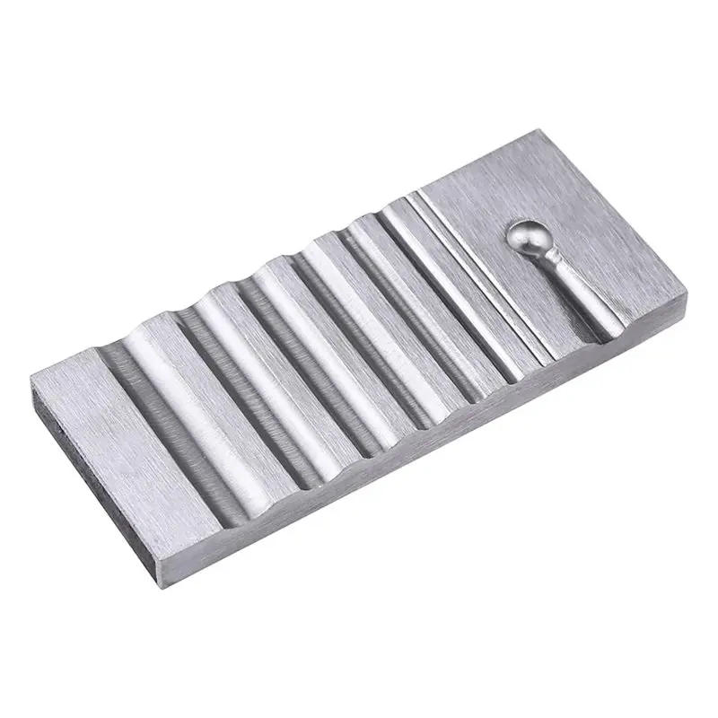 CQMF-Iron Bench Tool With Precise Channels- Swage Block For Metal Forging Used In For Jewelry Crafting