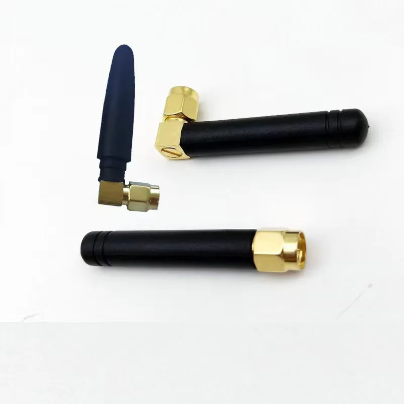 2.4GHz /5.8GHz Dual Band WiFi Antenna 3dbi RP-SMA SMA Connector Rubber Aeria for Mini PCI Card Camera USB Adapter Network Router