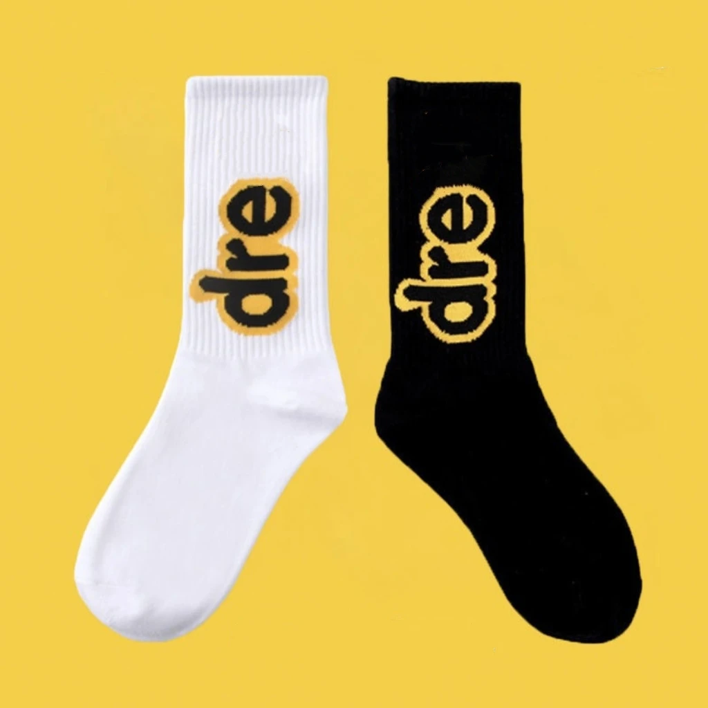 

Новые спортивные носки до середины икры из хлопка с последней буквой «W» в сладком стиле и подарок для девочек в 2026 году.