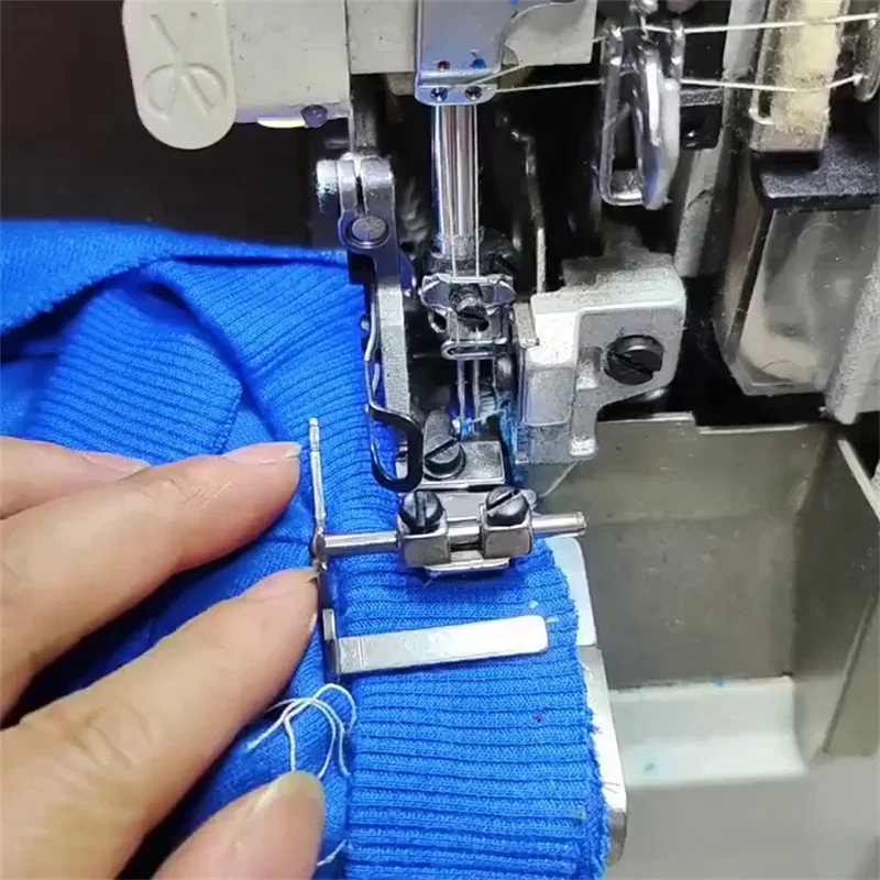 Edge Guide Foot/Lace Foot/Elastic Band Presser Foot For 4 Thread Industrial Overlock Sewing Machine 700/747/988/800/EX Series