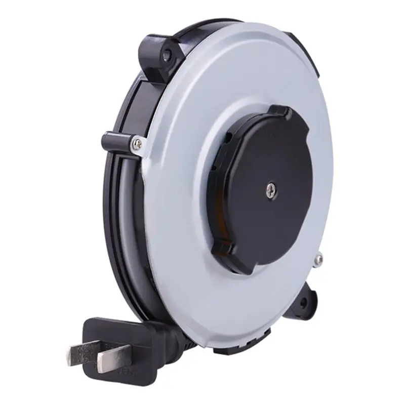 

【ALLOWANCE】1.8M Power Reel Cable Automatic Retractable Cable Electrical Equipment Supplies For Commercial Use US Plug