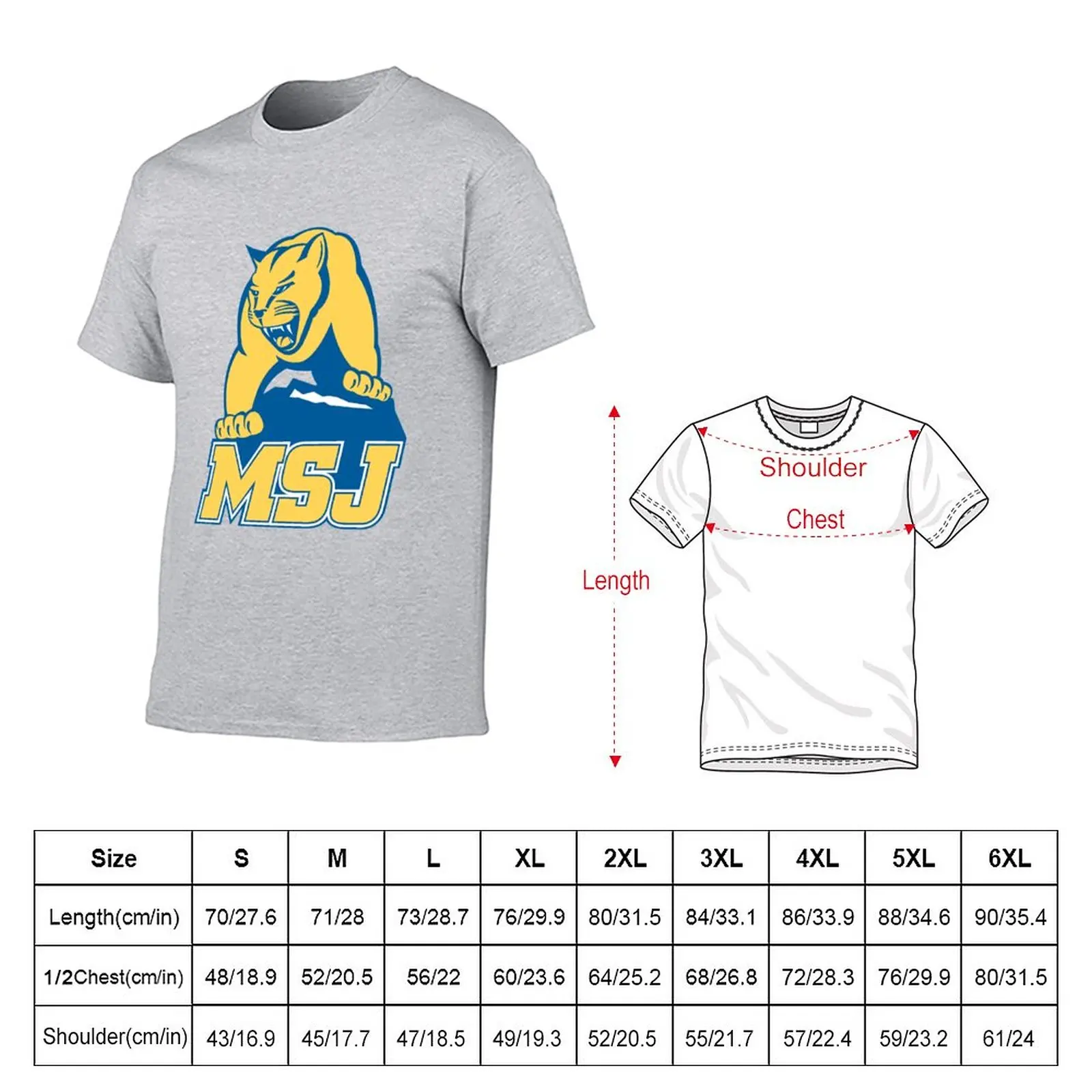 Mount St. Joseph lions T-Shirt quick drying blacks clothes for men