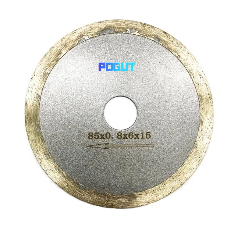 

1 шт., диаметр 85 мм * отверстие 15 мм, лезвия для резки стеклянной плитки, запасная часть для станка для резки Makita