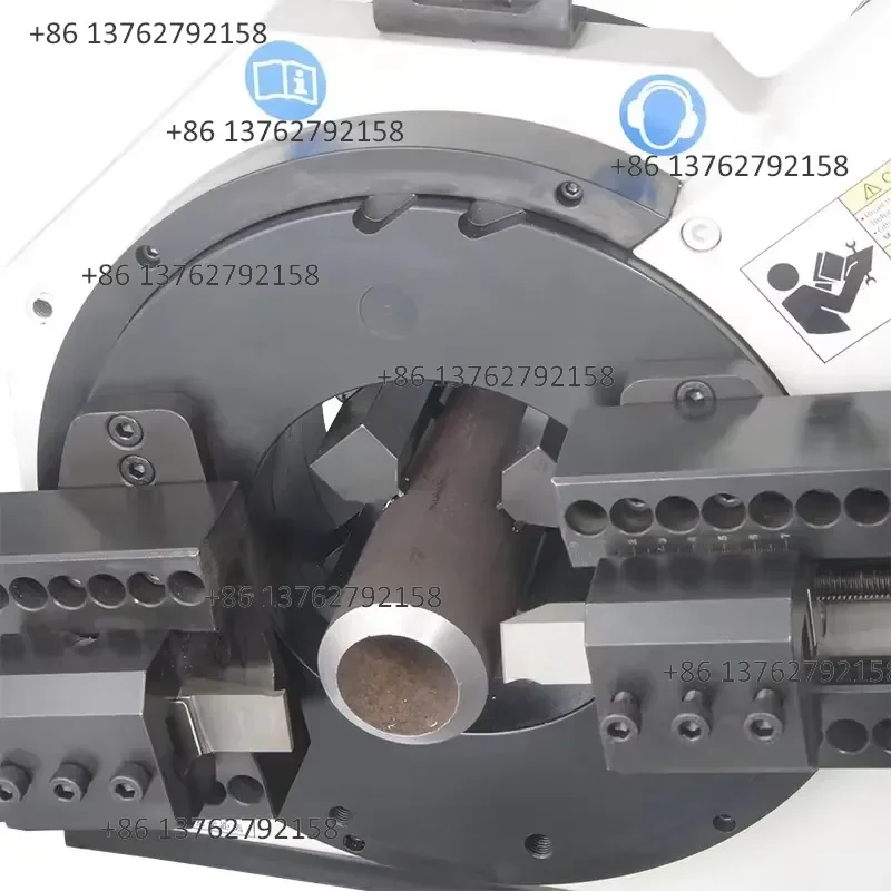 【2026】 OSD Auto Feed Servo Motor groove Tool Multi-point Clamping Beveler SKD Movable Bench Pipe Cut & Bevel Machine with