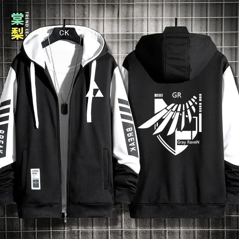 2025 NEW Game GRAY RAVEN：PUNISHING Lucia Liv Print Jacket Zipper Hoodie Women Men Fashion Student Hooded Spring Autumn Coat