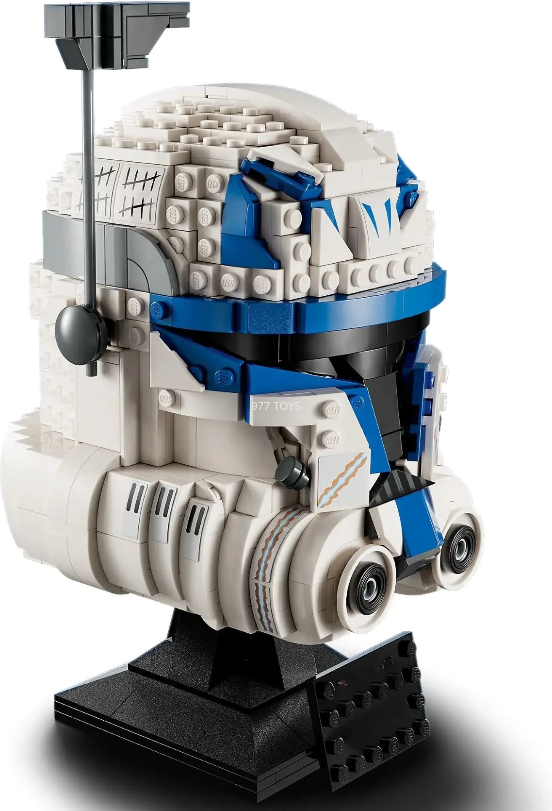 ใหม่ MOC-75349 หมวกกันน็อค Captain Rex MOC SpaceShip Battle Building Block สถาปัตยกรรมการศึกษาประกอบของเล่น