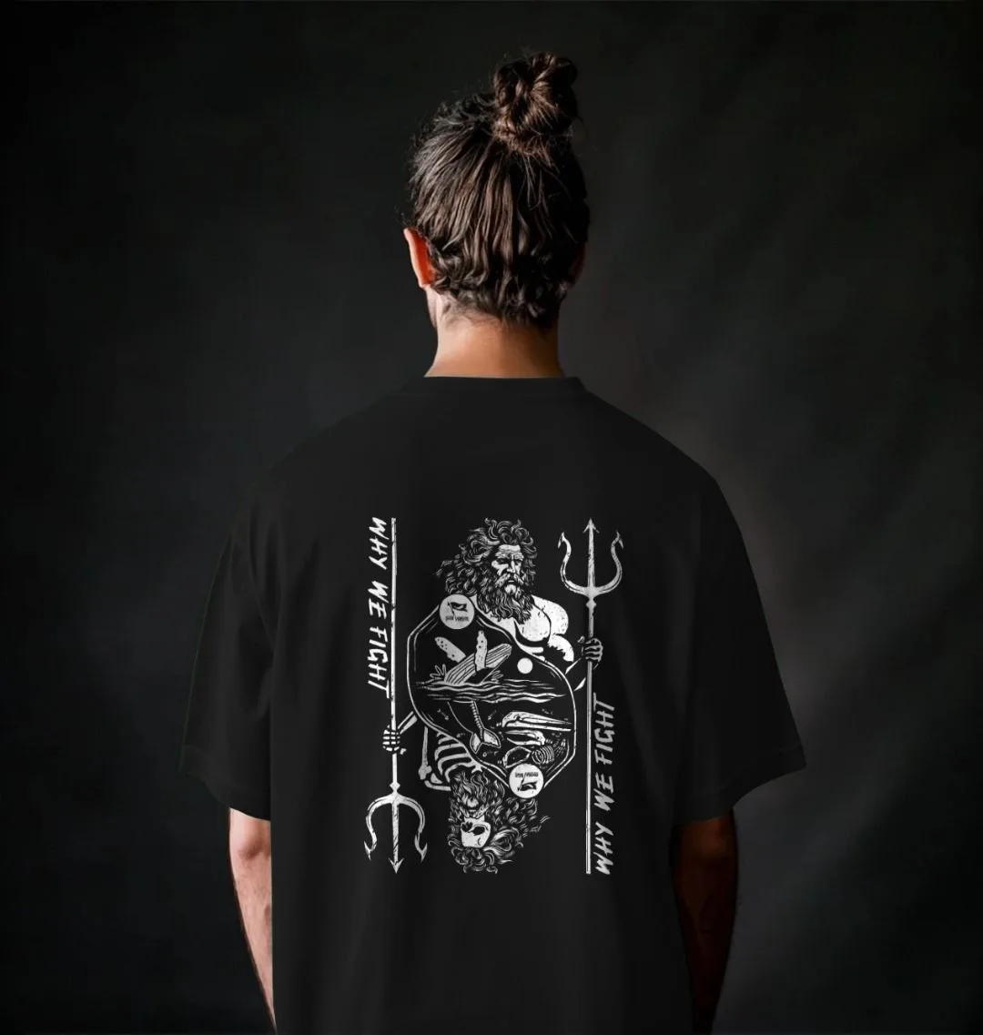 Футболка большого размера Neptune 2025 года, элитная роскошь для мужчин и женщин, топ Y2k, хлопковая футболка с рисунком унисекс