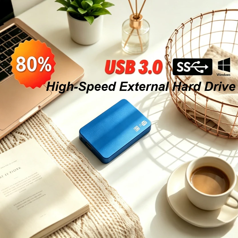 

[Brand+] Original XIAGAI Blue USB 3.0 SSD Enclosure Mobile Portable Hard Drive Case External Storage HDD Box for PC Laptop