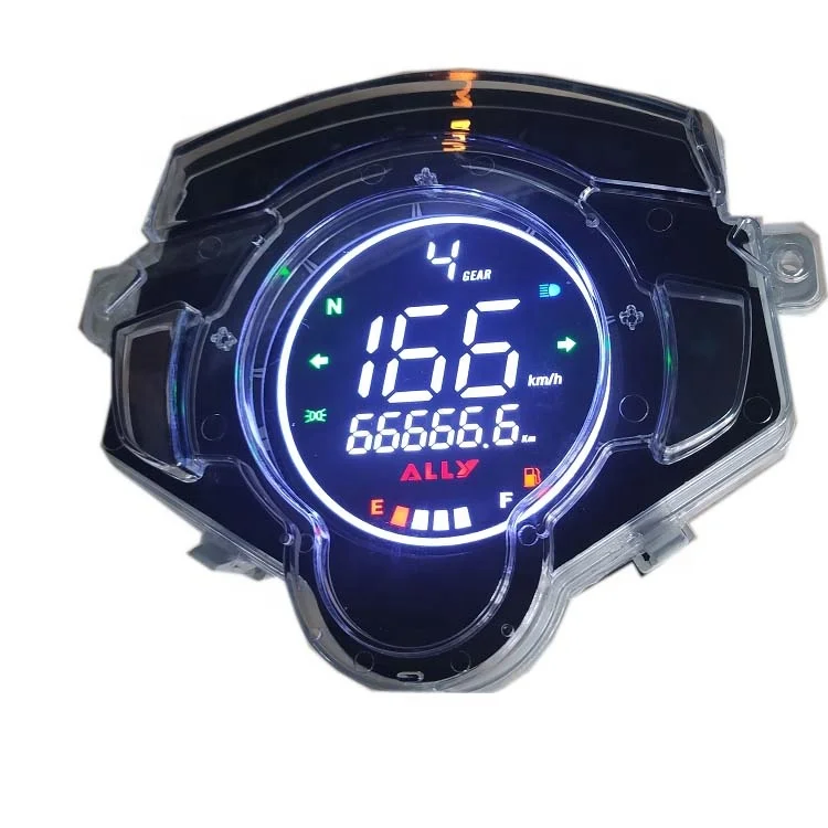 Hot Selling LC135 Motorcycle Speedometer Motorcycle Board Cluster Digital 5 Gear
