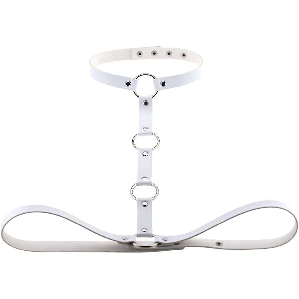 สายรัดร่างกายผู้หญิงเซ็กซี่สายรัดชุดชั้นในหนัง BDSM บอนเดจบราชุดชั้นในโกธิคเฟติชเสื้อผ้าอุปกรณ์เสริม