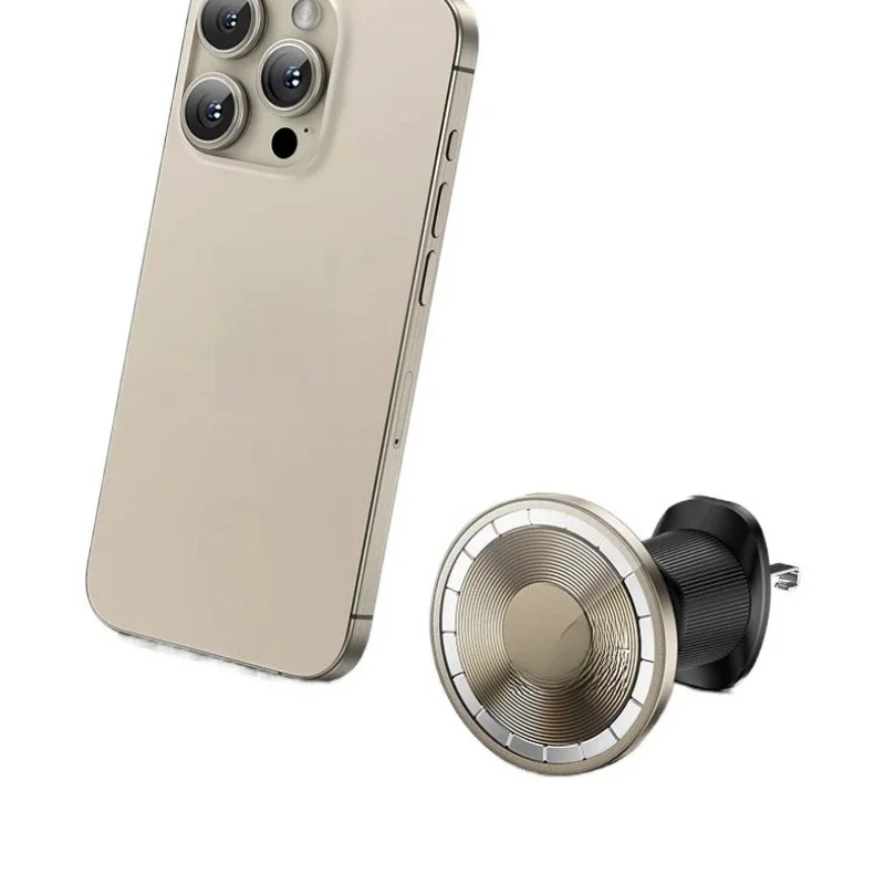 Transparent magnetic car, mobile phone holder out of trend barb fixing clip car
