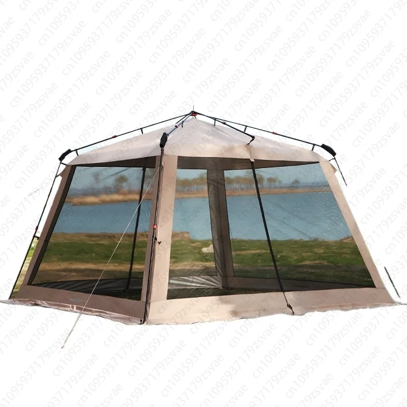 Canopy tent camping vinyl sunscreen mosquito protection camping mosquito protection large pergola