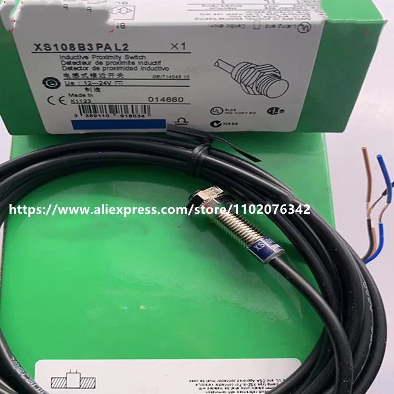 

3 шт., Новый бесконтактный переключатель Schneider XS108B3PAL2 XS108BLPAL2 xs108blна2 XS108B3PBL2