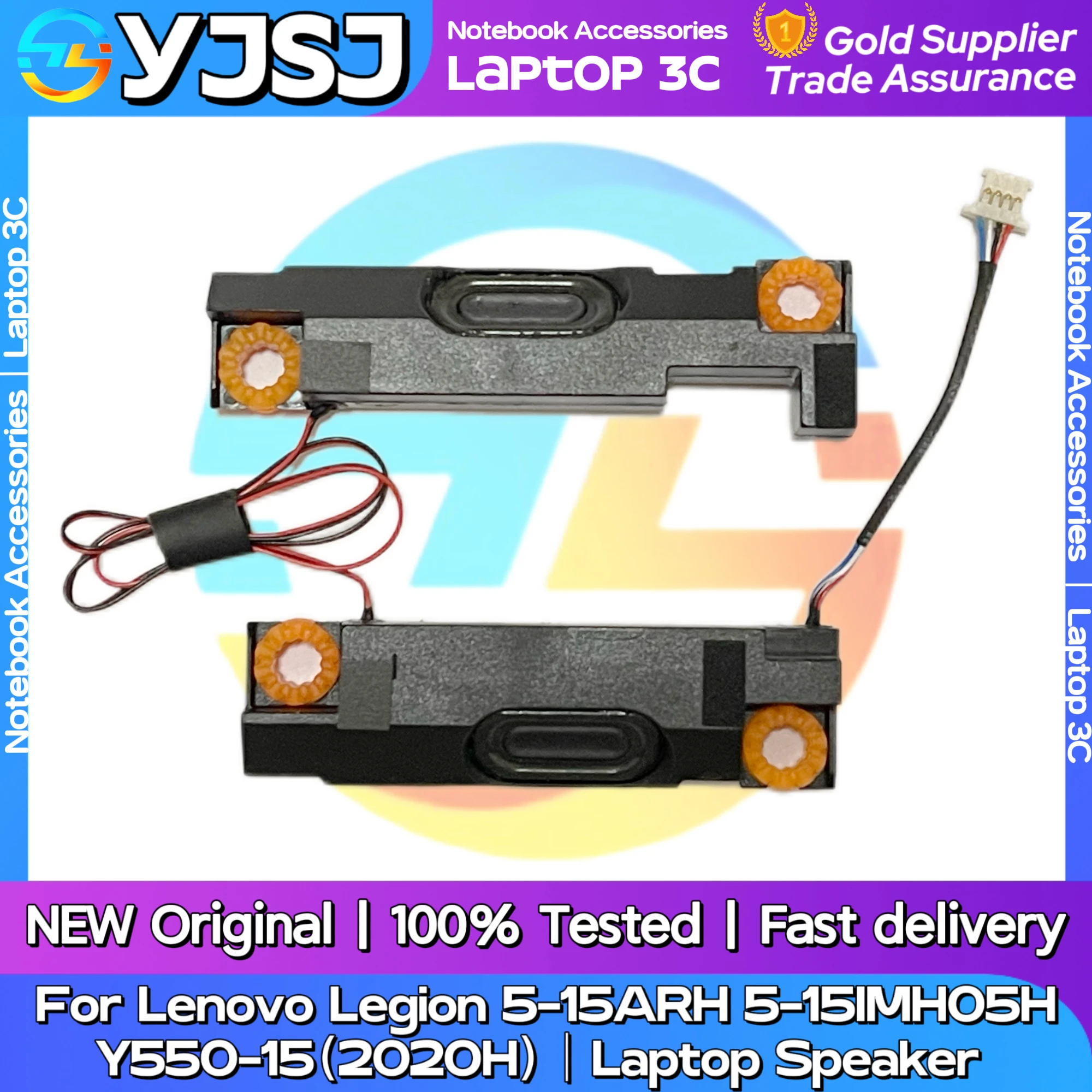 New Original Laptop Speaker For Lenovo Legion Y7000 Y7000P R7000 R7000P 5-15ARH 5-15IMH05H Y550-15 (2020H ) Built in horn audio
