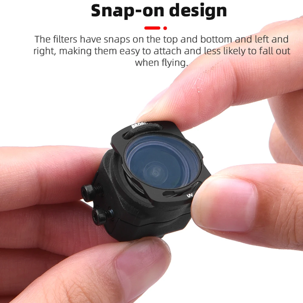 Aluminum Alloy Filter Set for DJI O3 Air Unit Camera Lens Polarizer Optical Glass ND8/16/32/64 CPL For RC DIY Drone Accessoires