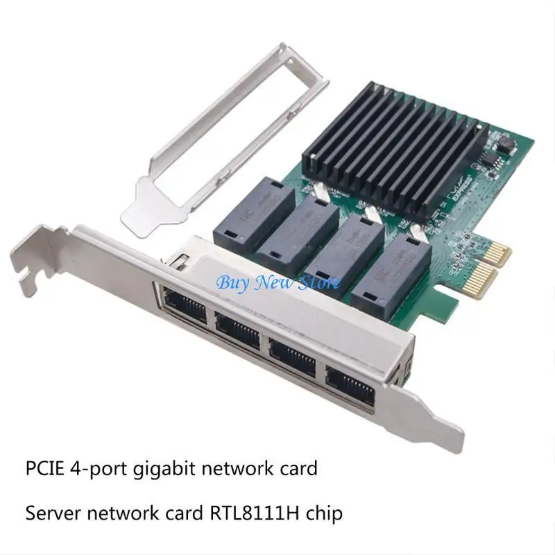 

20CE PCIE to 4-port Gigabit Card Support Wake-up and Remote Wake-up
