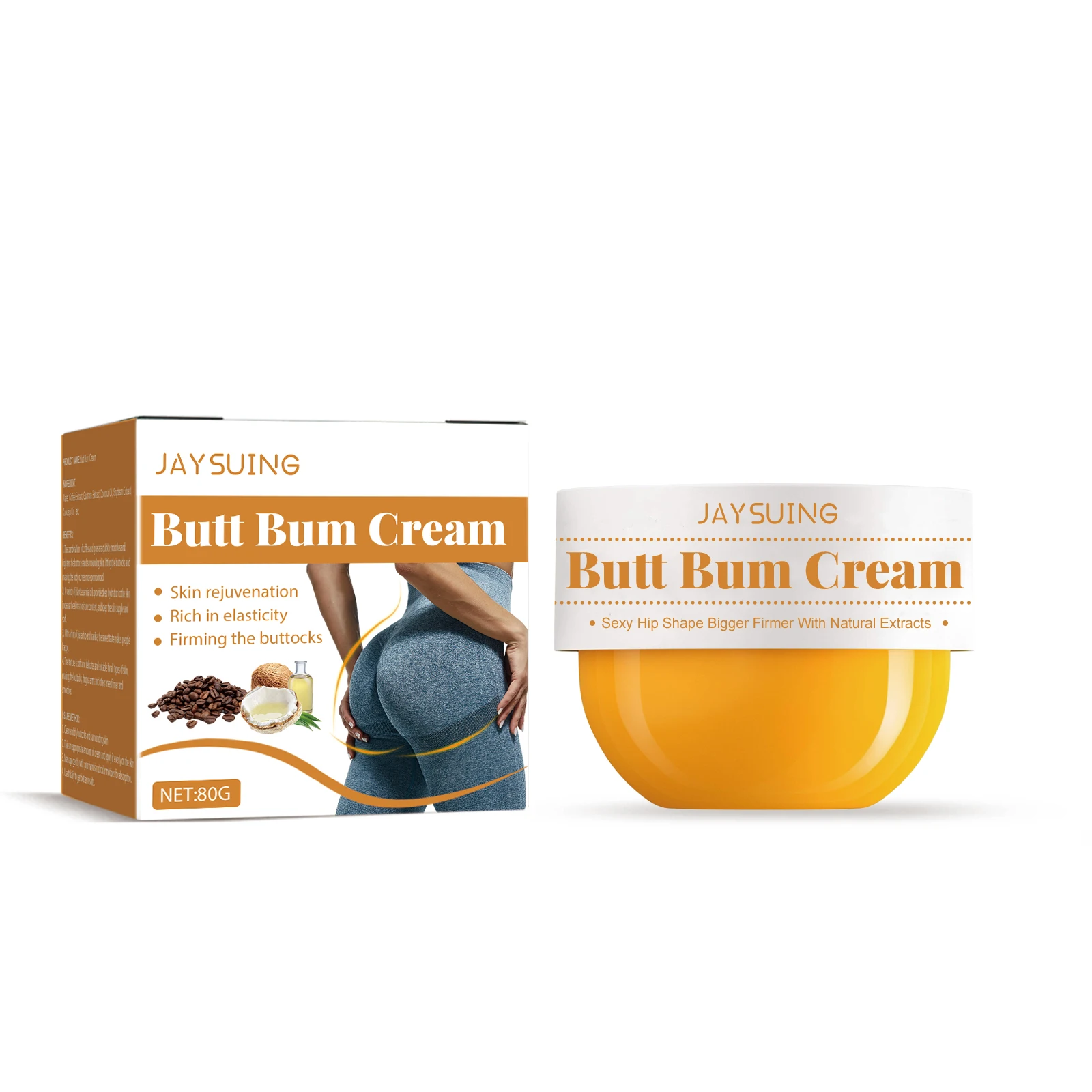 Jaysuing Butt Lifting Cream Firming, Plumping, Moisturizing Butt Lifting Cream