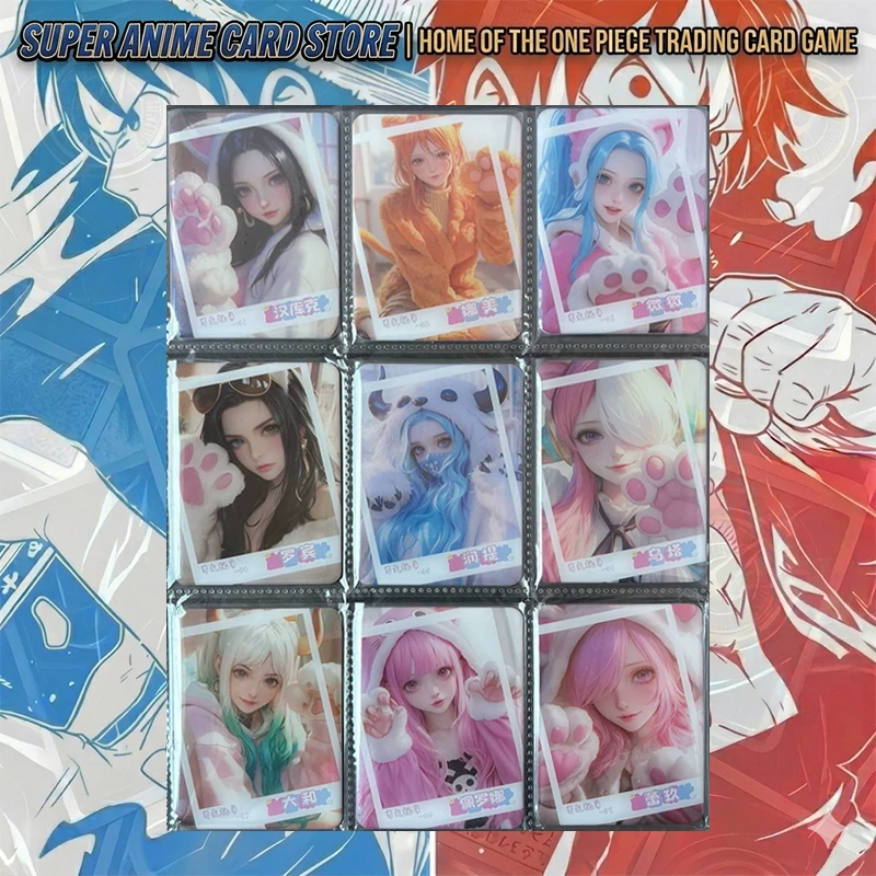 Japanese Anime One Piece Card Set Xz Yh Yl Mt Boa Hancock Perona Nami Nefertari D. Vivi Uta Carrot Yamato Collectible Card