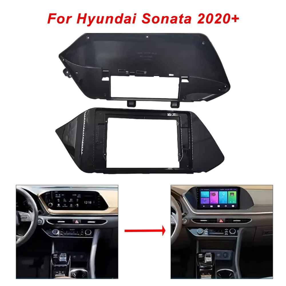 

10,1-дюймовая автозапчасти, автомобильная стереосистема, лицевая панель, приборная панель, внутренняя панель, панель отделки DVD для Hyundai Sonata 2020+