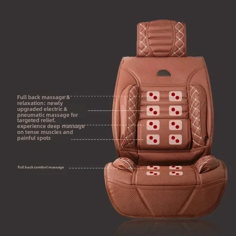 Car seat massage modification built-in 8-point pneumatic massage function upgrade accessories