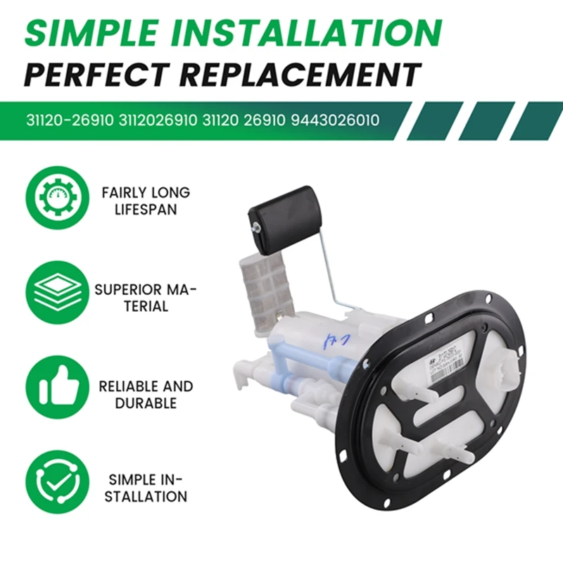 Kraftstoffpumpe für HYUNDAI SANTA FE SM 2.0 CRDI Ölpumpe Ölstandsensor 31120-26910 3112026910 9443026010   94430-26010